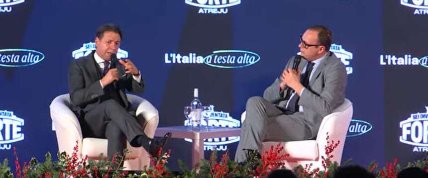 Giuseppe Conte ad Atreju