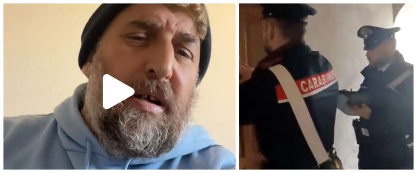 Ammanettato dai carabinieri in diretta su TikTok (video) Chi è il latitante che si è fatto catturare per non rinunciare ai social
