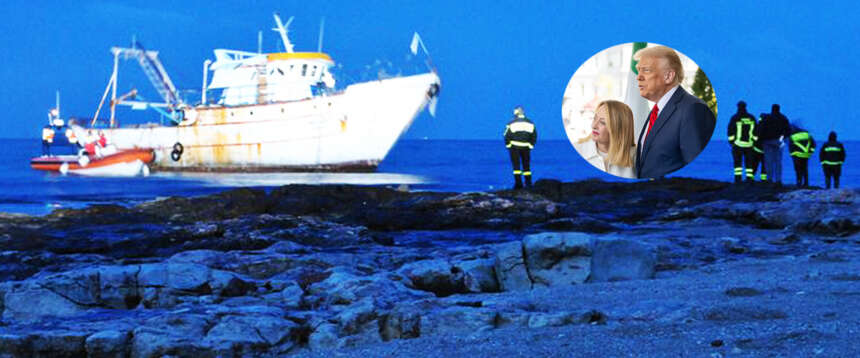 Migranti, la linea Meloni funziona anche nella Ue: -25%. Trump copia l’Italia e li manda in Kosovo