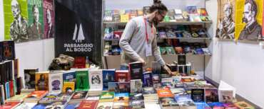 Lo stand di Passaggio al bosco a “Più libri più liberi”