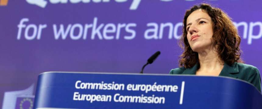 La Commissaria Ue al Lavoro, Roxana Minzatu