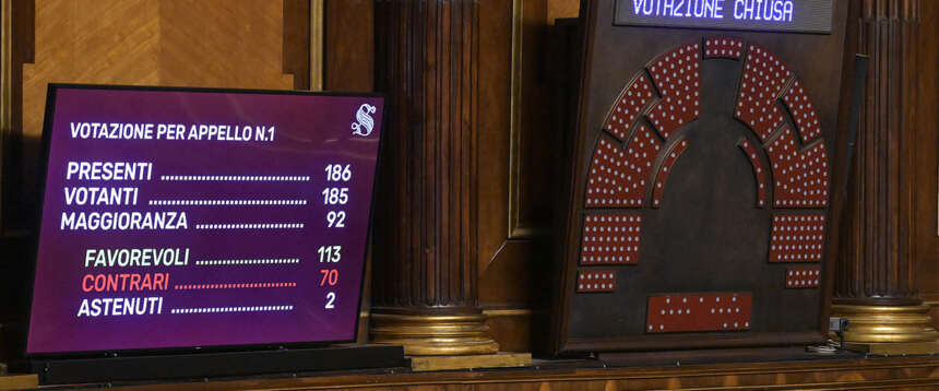 Al Senato il primo sì alla manovra: fiducia in aula e nel Paese. Solita gazzarra dell’opposizione (video)