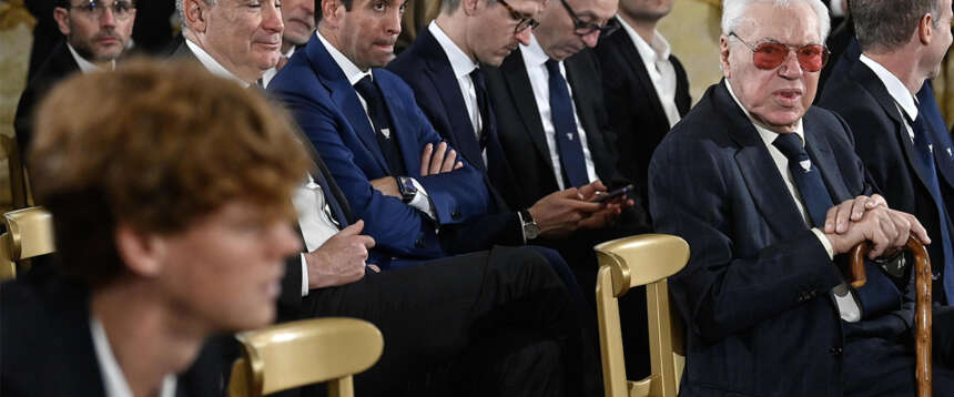 La lezione di stile di Sinner: linciato per il “silenzio” su Pietrangeli, ma aveva fatto le condoglianze in privato