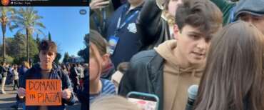 Chi sono i contestatori della Bernini ad Atreju. Altro che studenti “normali”, sono i soliti noti universitari rossi in cerca dello scontro (video)