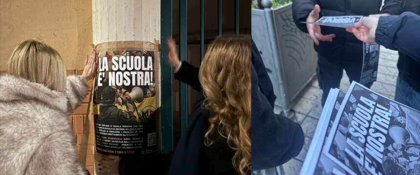 Prof militanti, nuove “perle” raccolte da Azione studentesca: spot per il no, bullismo e l’invito a sparare alla Meloni