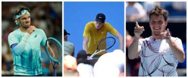 Gli Australian Open parlano italiano, tre azzurri agli ottavi: Sinner, Darderi e Musetti