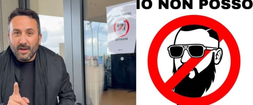 Lo chef Natale Giunta e il cartello provocatorio di riscossa civica: “Vietato l’ingresso ai maranza e ai violenti”