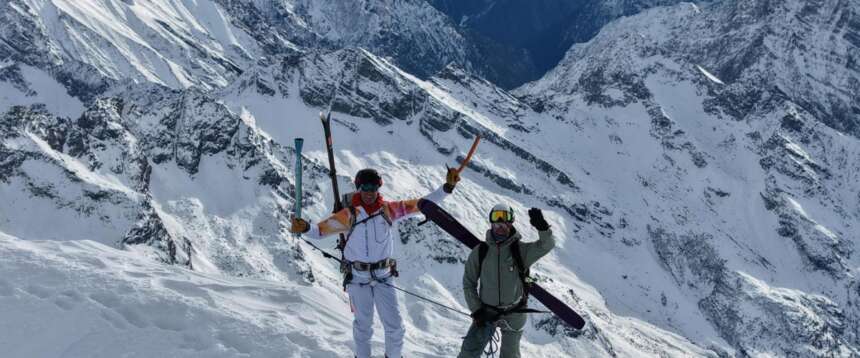 Milano-Cortina, fiamma olimpica mai così in alto: sale sul Monte Rosa a 4,554 metri