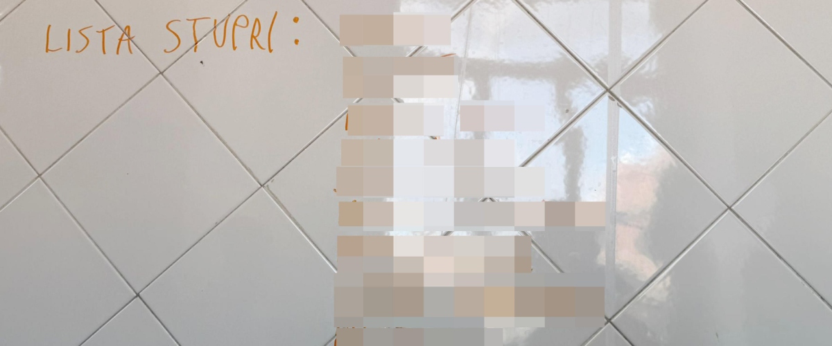 Ci risiamo, dopo Roma la lista stupri appare in un liceo di Siena. Non chiamatela “ragazzata”: è una barbarie che offende le donne