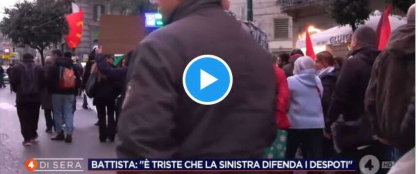 Maduro, la sinistra italiana a difesa del tiranno venezuelano. L’intervento di Battista a “4 di sera” su Rete 4 la asfalta
