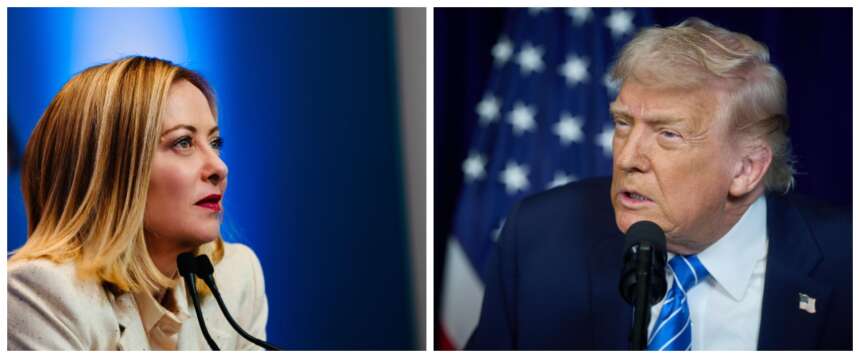 Meloni sente Trump per gli auguri di Capodanno. E gli Usa annunciano: dazi sulla pasta italiana dal 91% al 2%