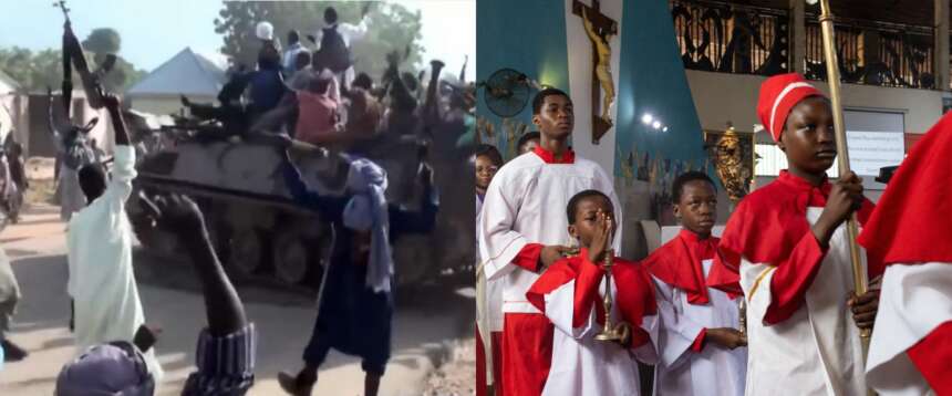 Domenica bestiale in Nigeria: gli islamisti assaltano tre chiese, rapiti 160 cristiani (video)