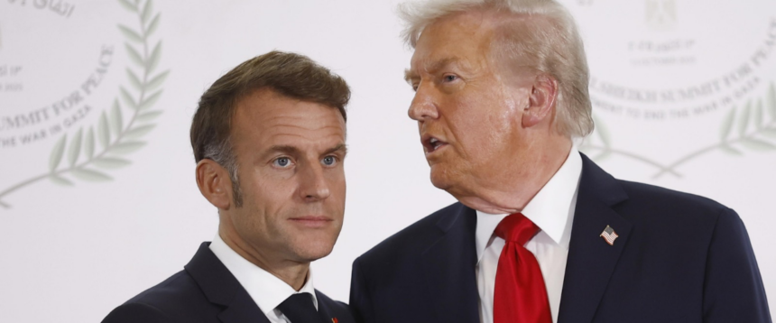Trump Macron