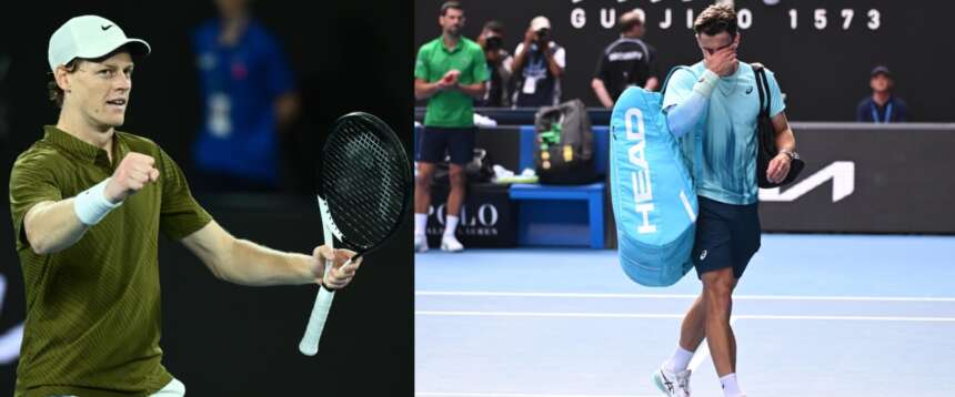 Sinner e Musetti, gloria azzurra ma gioia a metà