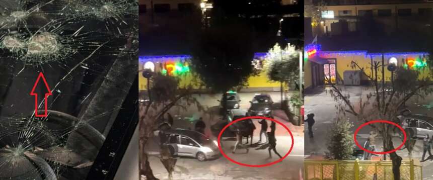 Bravi “compagni” armati di spranghe: spunta il video che documenta l’aggressione ai giovani di destra