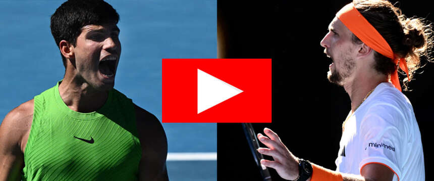 Epica vittoria di Alcarez dopo i crampi. Zverev accusa lui e Sinner: “Li aiutano, è una str…” (video)