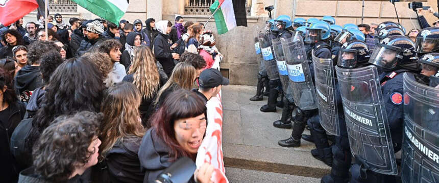 Finita la farsa della Flotilla, iniziano i guai seri per antagonisti e Pro Pal: 18 denunce per le violenze di Torino