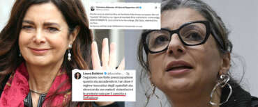Iran, le super gaffe delle sorelle “Flotilla” Boldrini e Albanese. “C’è inflazione a Theheran…”. “Io mi occupo di Gaza…”