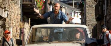 Una scena di “Buen Camino” di Checco Zalone