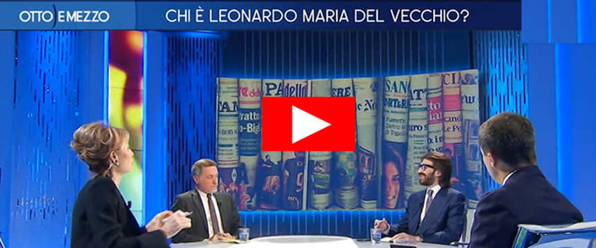 Del Vecchio gela Gruber e Giannini: “Mi piace l’Italia di questi tre anni con la Meloni” (video)