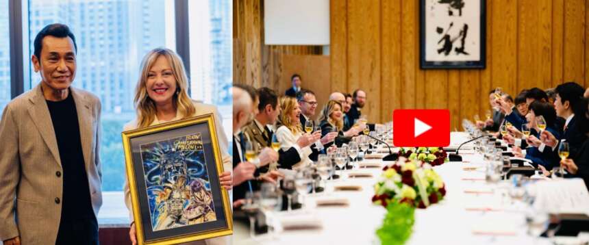 La missione di Giorgia Meloni in Giappone è stata segnata anche da alcuni momenti “pop”