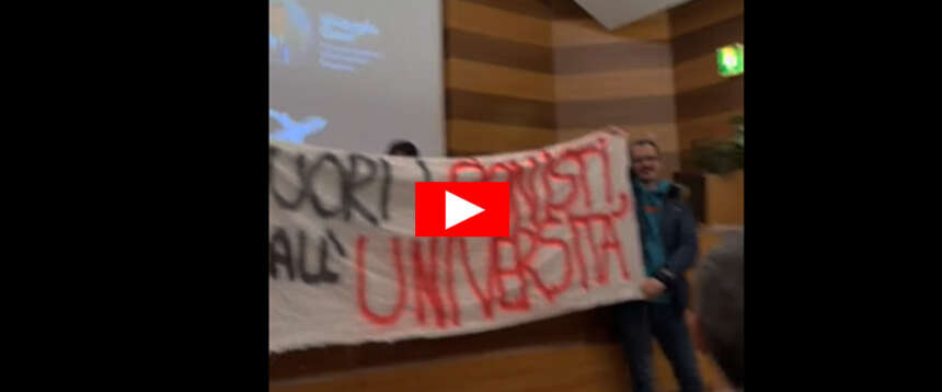 Contestazione choc a Giorgio Gori (Pd). I Pro Pal: “Siamo con chi spara ai sionisti” (video)