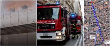 Paura in centro a Roma: incendi in due chiese su via del Corso, evacuati i fedeli (video)