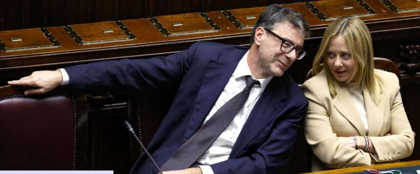 Giorgia Meloni e Giancarlo Giorgetti. La Cgia certifica il taglio delle tasse per le famiglie