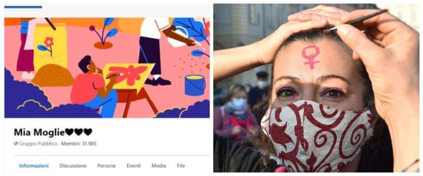 Si fa presto a dire patriarcato: la pagina Fb Mia moglie era gestita (anche) da una donna. La svolta investigativa