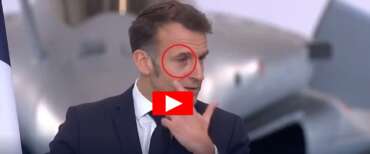 L’occhio nero di Macron: lui ci scherza su, ma i precedenti alimentano le voci maliziose… (video)