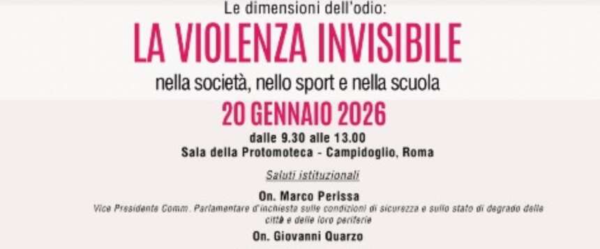 La violenza invisibile, focus promosso da FdI: politica, sport, scuola contro odio e degrado sociale