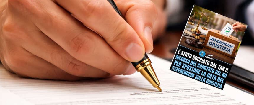 Firme d’oro: l’attacco al referendum è fallito, ma i promotori del ricorso al Tar incassano 500mila euro