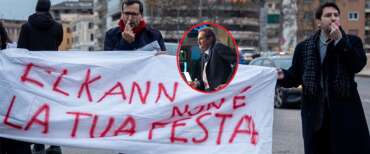 “Vergogna!”. Alta tensione a “Repubblica”, Elkann costretto a nascondersi dai suoi giornalisti (video)