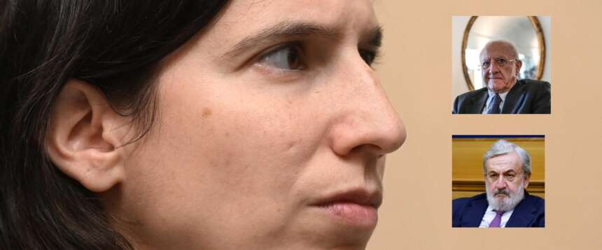 Schlein umiliata dai cacicchi De Luca ed Emiliano: li voleva cacciare ma è lei a soccombere
