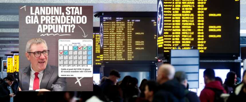 Scioperi a valanga, il calendario nero di gennaio. FdI a Landini: “Segretario, è pronto a causare disagi anche nel 2026?