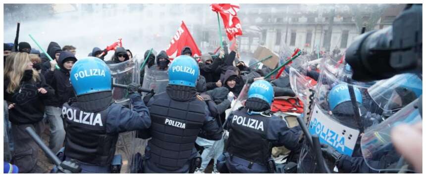 Violenze di Askatasuna a Torino: la Digos arresta all’alba decine di attivisti rossi