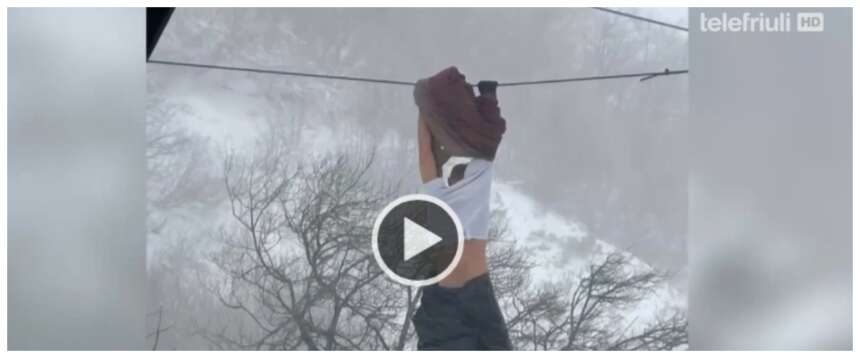 Sequestrata la seggiovia di Piancavallo dalla quale è precipitato un trentenne: la drammatica sequenza (video)