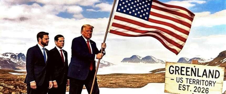 L’immagine generata con l’Ai postata da Trump la scorsa settimana