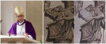 Meloni e la faccia d’angelo che non c’è più: il Vicariato lo ha fatto sbianchettare perché “divisivo”