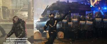 “Cento martellate”: il fondatore della rivista Generazione scrive contro i poliziotti dopo gli scontri di Torino