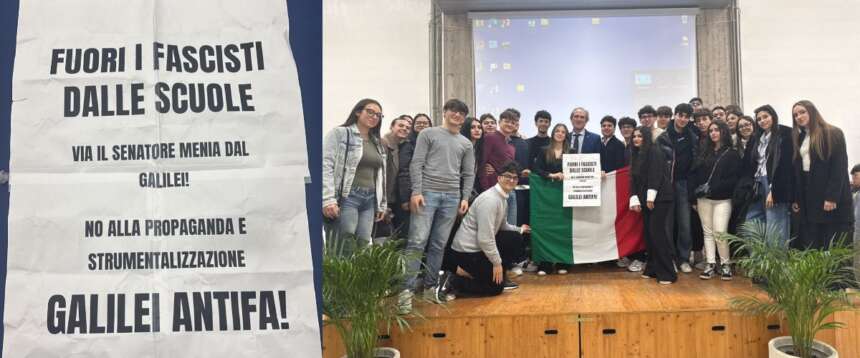 “Fuori Menia dalla scuola”, a Catania antifa’ e professori contestano il convegno sulle foibe