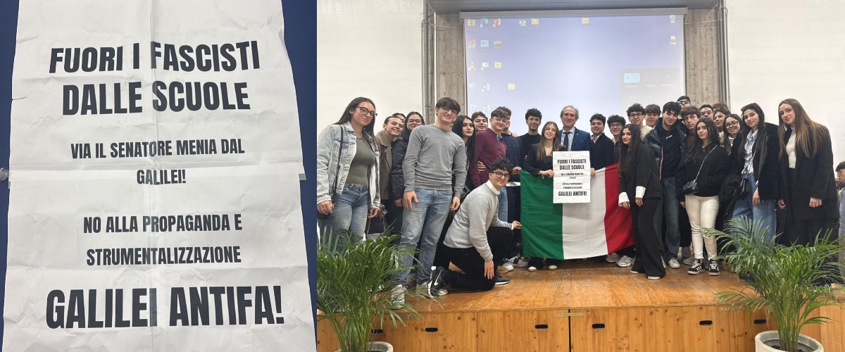 fuori menia dalla scuola a catania antifa8217 e professori contestano il convegno sulle foibe da Secoloditalia.it fuori menia dalla scuola a catania antifa8217 e professori contestano il convegno sulle foibe