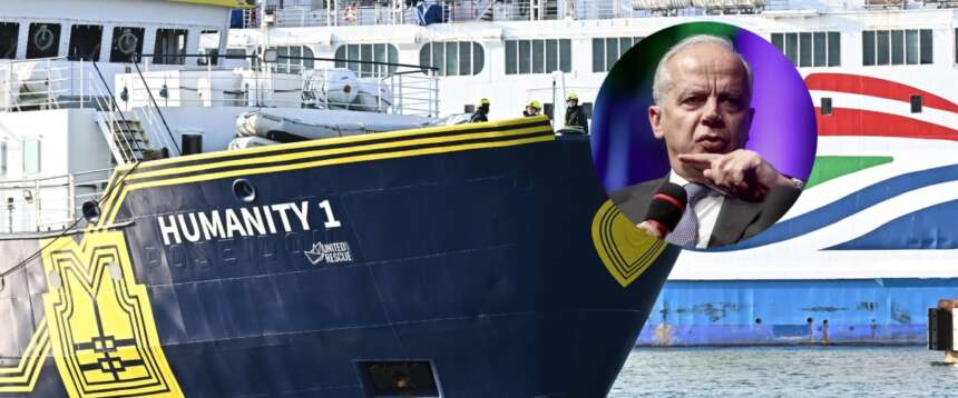 Migranti, Piantedosi stronca la lagna di Humanity1: “60 giorni di fermo e multa, messa a rischio la vita delle persone”