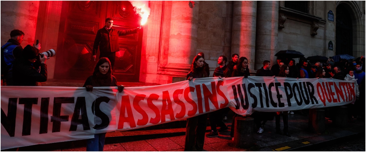 L’omicidio di Quentin è il punto di non ritorno: la sinistra deve isolare gli “antifà”