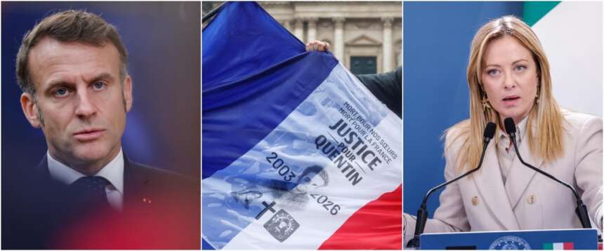 La crisi di Macron per le parole (giuste) di Meloni: l’incapacità di capire il pericolo globale dell’odio antifà