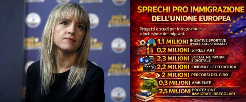 Le spese pazze dell’Ue per i migranti: 10 milioni per sport, “cultura woke” e protezione dei clandestini
