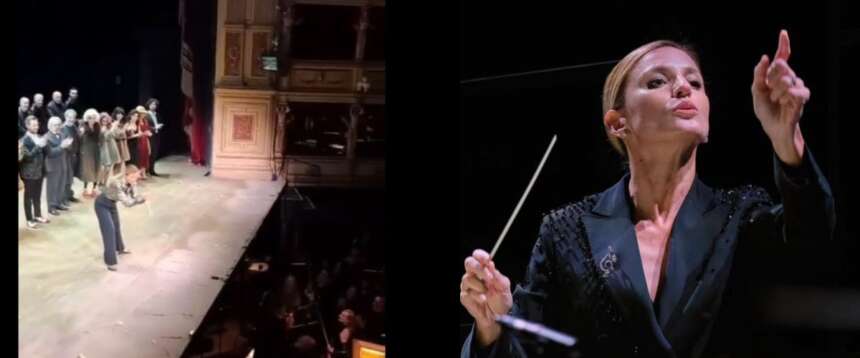 Beatrice Venezi incanta anche Trieste: otto minuti di applausi al Teatro Verdi: “Brava l’orchestra, bravo il maestro” (video)