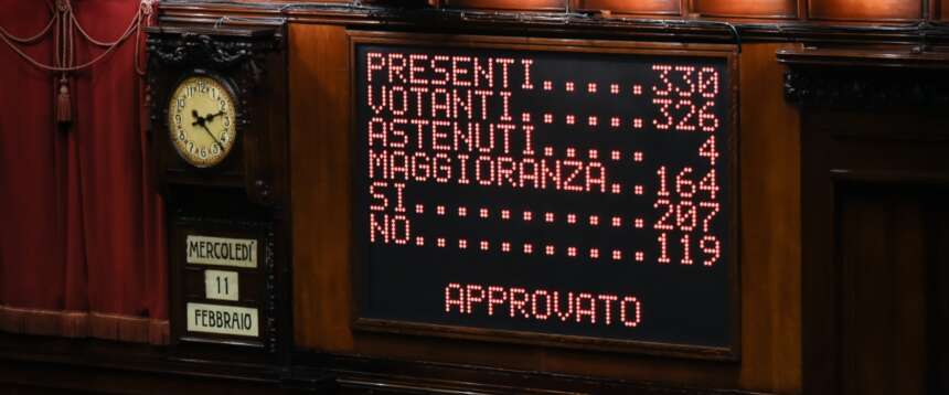 Aiuti a Kiev, sì alla fiducia con i piagnistei della sinistra. I vannacciani votano con il governo