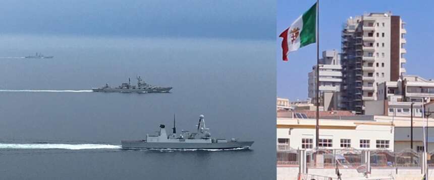 La Marina militare italiana monitora le “manovre inusuali” della flotta russa: dal Tirreno centrale al canale di Sardegna