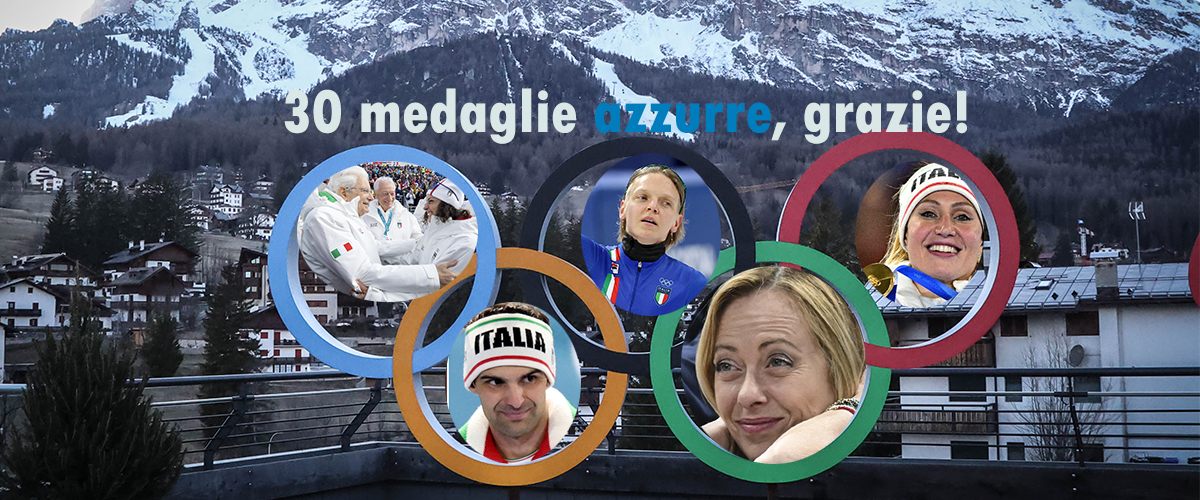 Italia, 30 (medaglie) e lode. Olimpiadi da far invidia al mondo, Meloni: “Orgoglio nazionale”